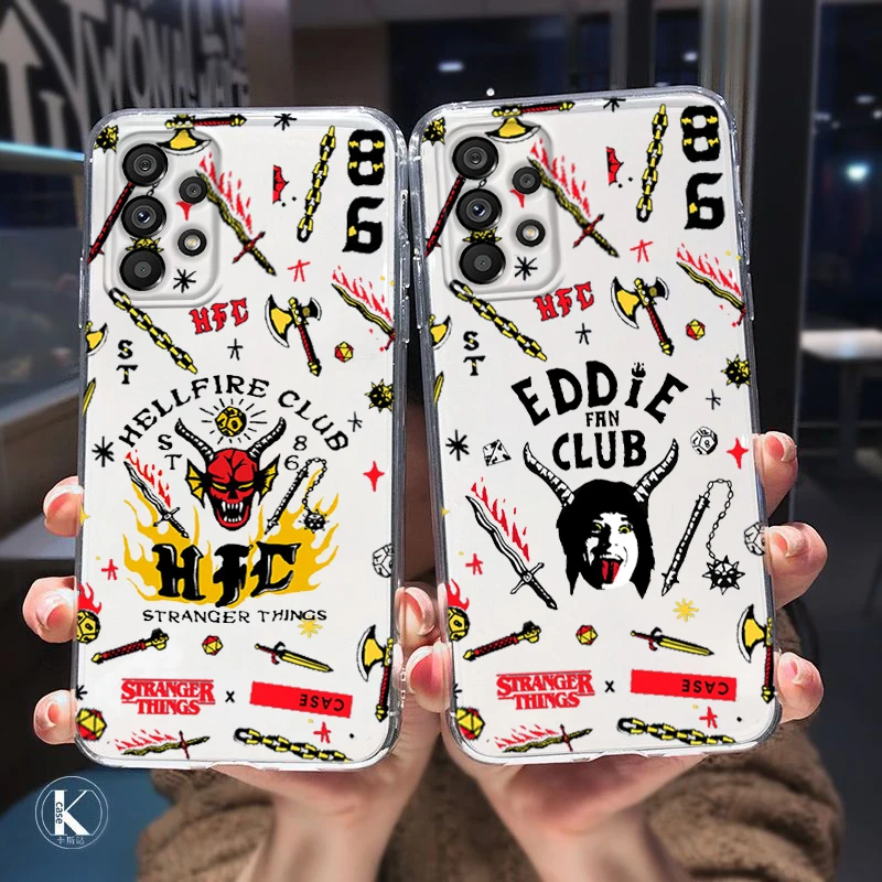 Stranger Things logo Phone Case For Samsung A32 A52 A52S A72 A02 A22 A03 A02S A03S A13 A53 A73 A23 Transparent
Stranger Things logo Phone Case For Samsung A32 A52 A52S A72 A02 A22 A03 A02S A03S A13 A53 A73 A23 Transparent