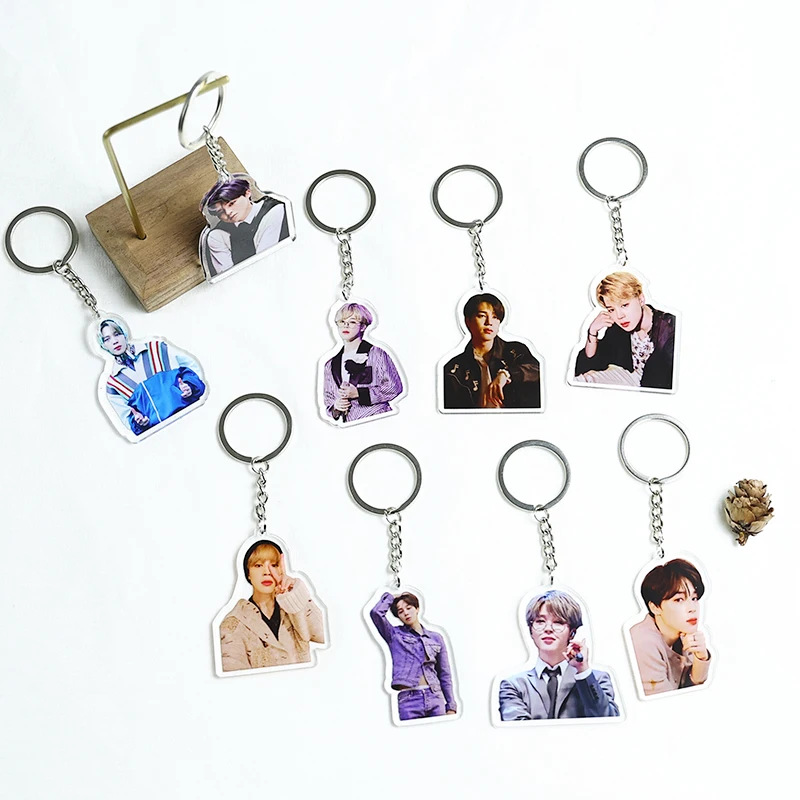South Korean Groups KPOP Bangtan Boys JIMIN Custom Acrylic Keychain Pendant Backpack Accessories Cosplay Ornament
South Korean Groups KPOP Bangtan Boys JIMIN Custom Acrylic Keychain Pendant Backpack Accessories Cosplay Ornament
