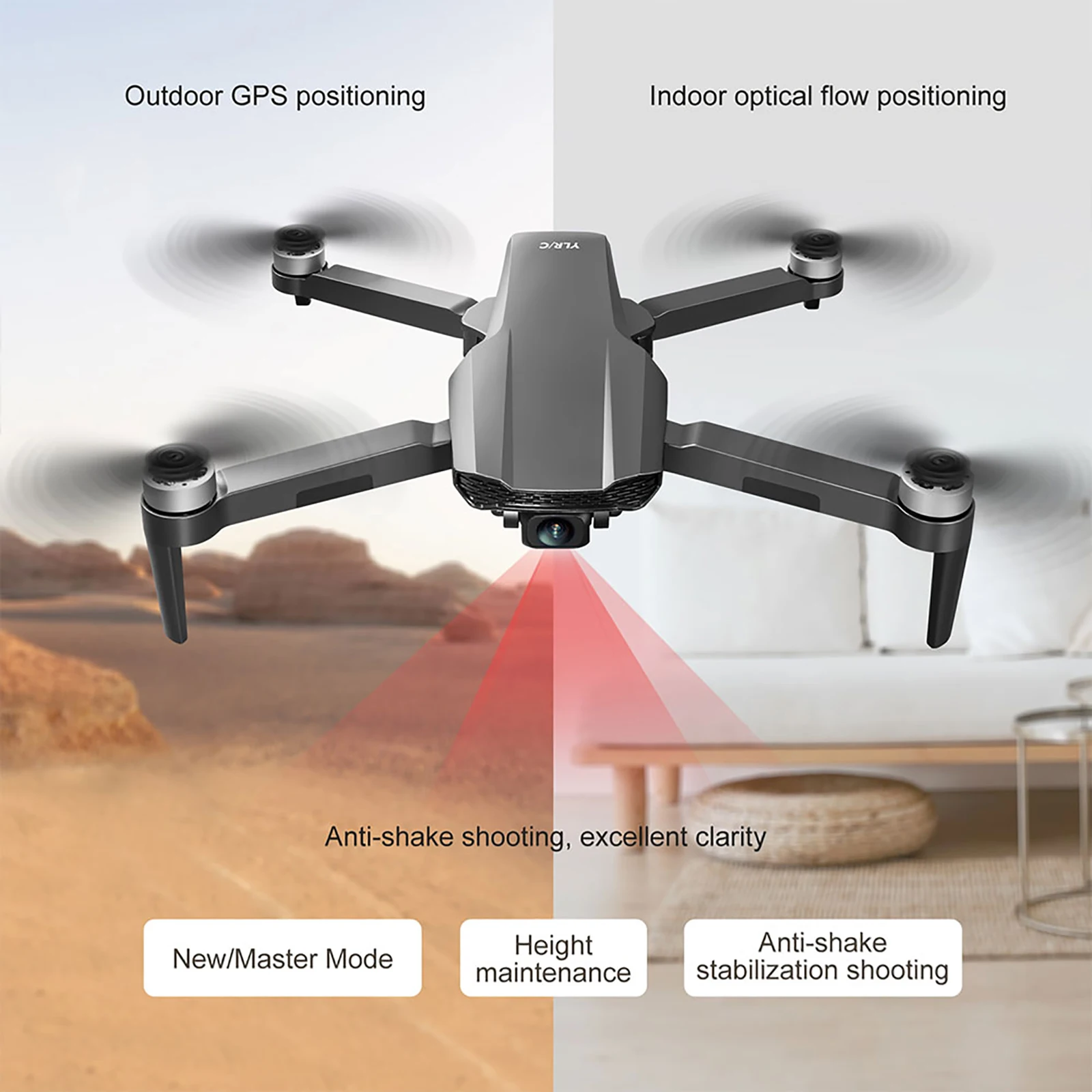 S135 GPS Foldable Drone with 4K HD Dual Camera for Adults,5G FPV RC Quadcopters ,Brushless Motor,Easy Auto Return Home,Follow M
S135 GPS Foldable Drone with 4K HD Dual Camera for Adults,5G FPV RC Quadcopters ,Brushless Motor,Easy Auto Return Home,Follow M