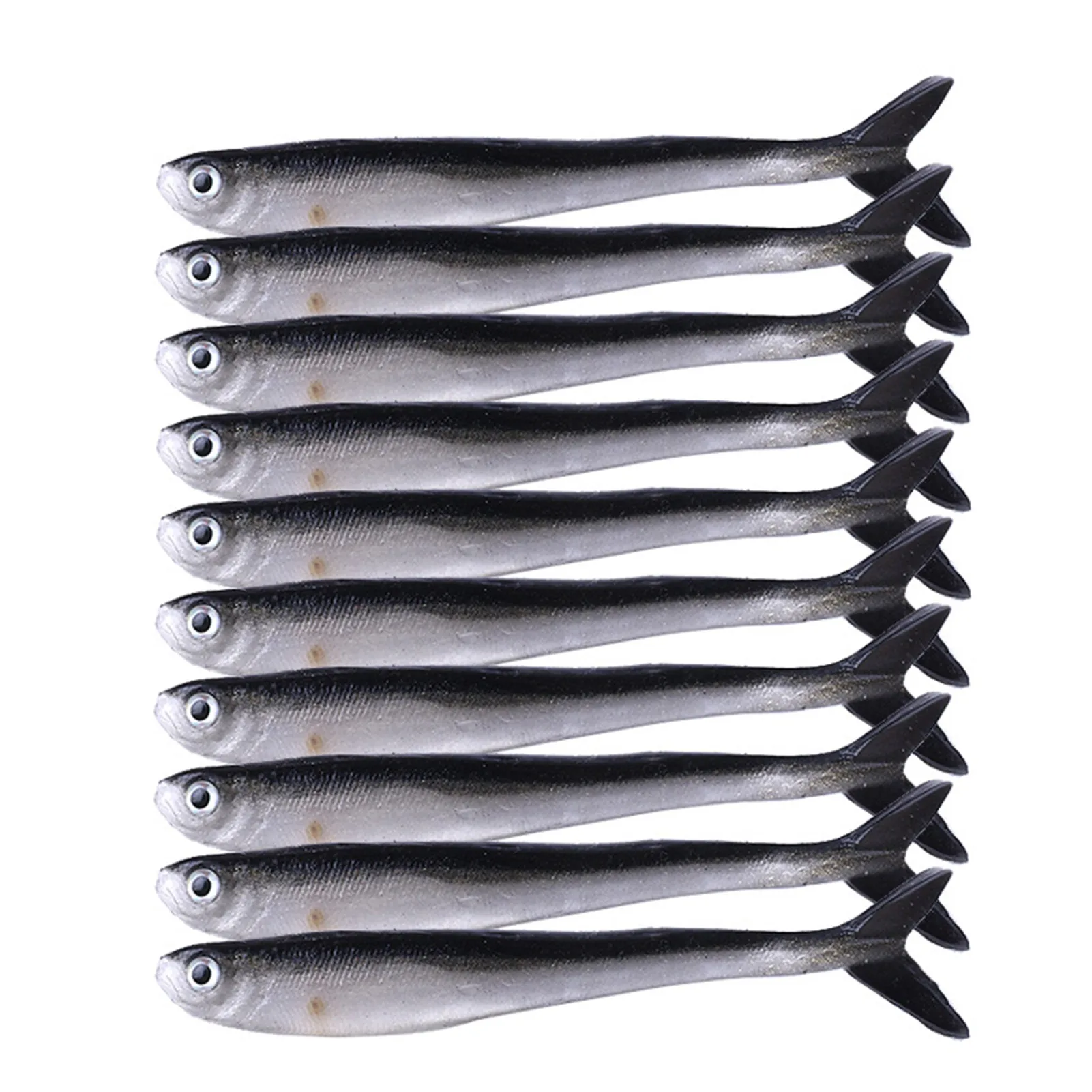 10pcs Soft Fishing Lures Realistic Fishing Gear For Bass Trout Crappie Bionic Lure Swimbait Gifts For Fishing Lovers 10pcs
10pcs Soft Fishing Lures Realistic Fishing Gear For Bass Trout Crappie Bionic Lure Swimbait Gifts For Fishing Lovers 10pcs