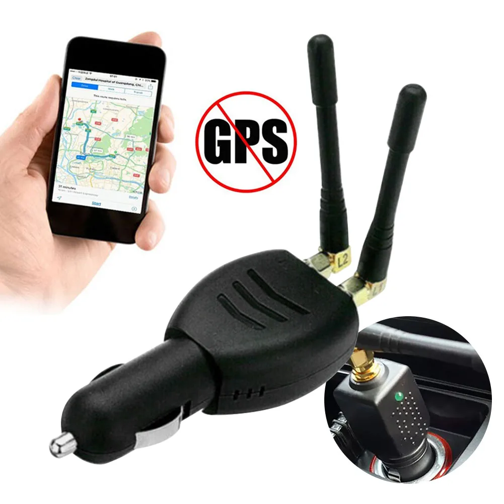 Dual-Antenna Car GPS Signal Jammer 6-35V Inteference Shield Signal Blocker Anti-Tracking Device Prevent Location Car Accessories
Dual-Antenna Car GPS Signal Jammer 6-35V Inteference Shield Signal Blocker Anti-Tracking Device Prevent Location Car Accessories