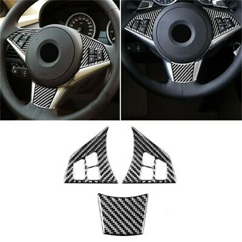 Sticker Steering Wheel Trim Cover Black Carbon Fiber Decals Interior Styling Trim Car Interior Styling Trim Strip
Sticker Steering Wheel Trim Cover Black Carbon Fiber Decals Interior Styling Trim Car Interior Styling Trim Strip