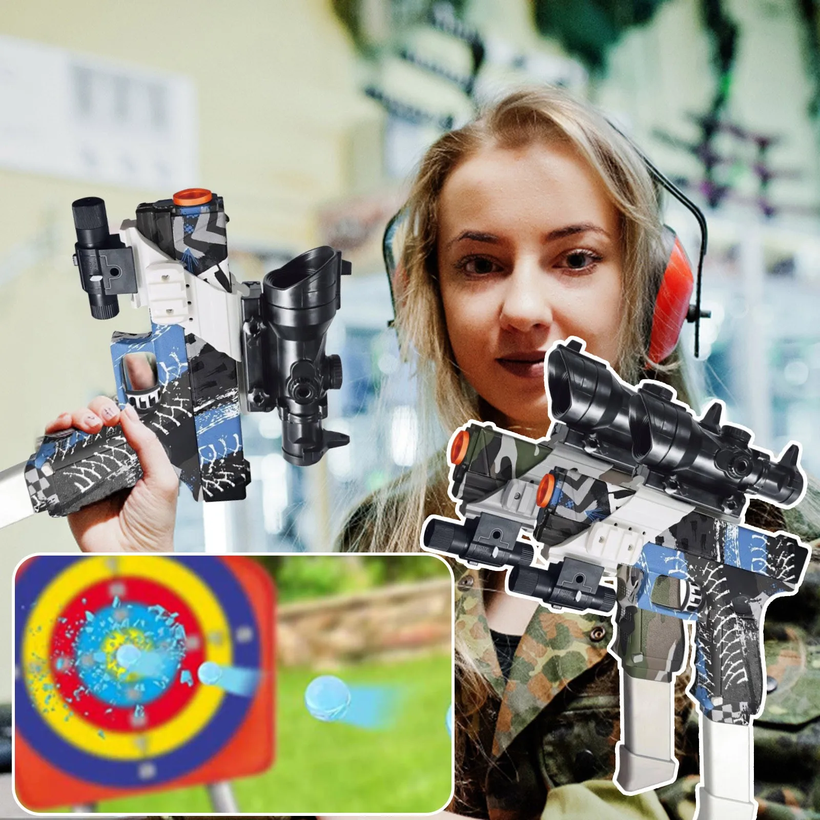 Infrared Sight Electric Gel Ball With 3000 Rounds Hydrogel Ball High Performance Gel Shooting Backyard Outdoor Party Set Fun
Infrared Sight Electric Gel Ball With 3000 Rounds Hydrogel Ball High Performance Gel Shooting Backyard Outdoor Party Set Fun