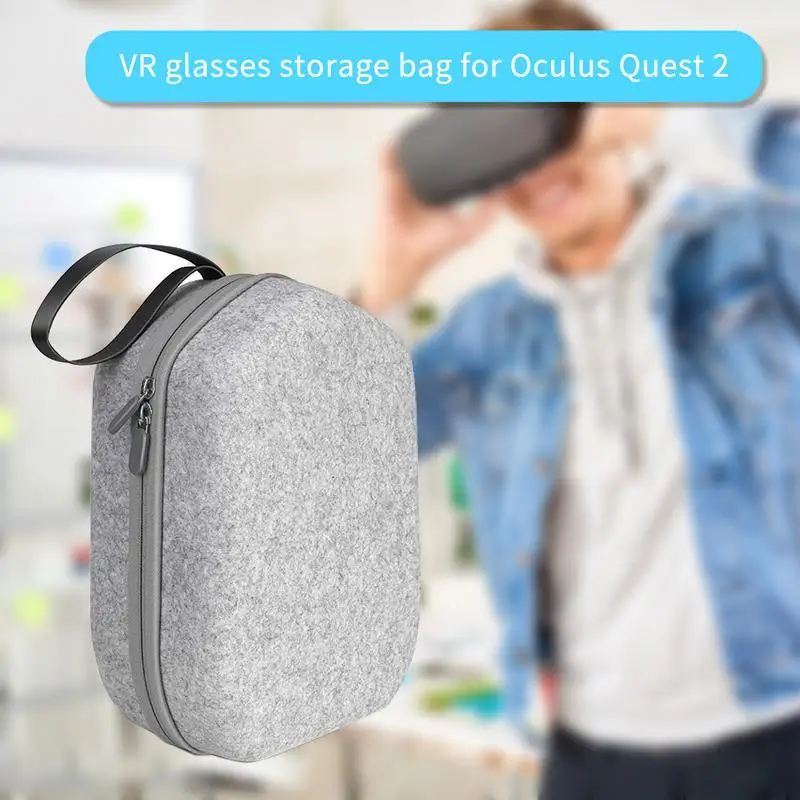 Carrying Case Hard Storage Protective Case ForOculusQuest2 Large Capacity VR Glasses Storage Holder Hand Bag Travel Organizer
Carrying Case Hard Storage Protective Case ForOculusQuest2 Large Capacity VR Glasses Storage Holder Hand Bag Travel Organizer