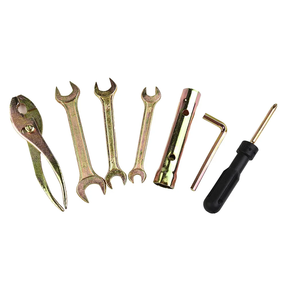 With Storage Bag Spanner Accessories Durable Motorcycle Parts Repair Spark Plug Universal Wrench Socket Tool 7Pcs
With Storage Bag Spanner Accessories Durable Motorcycle Parts Repair Spark Plug Universal Wrench Socket Tool 7Pcs