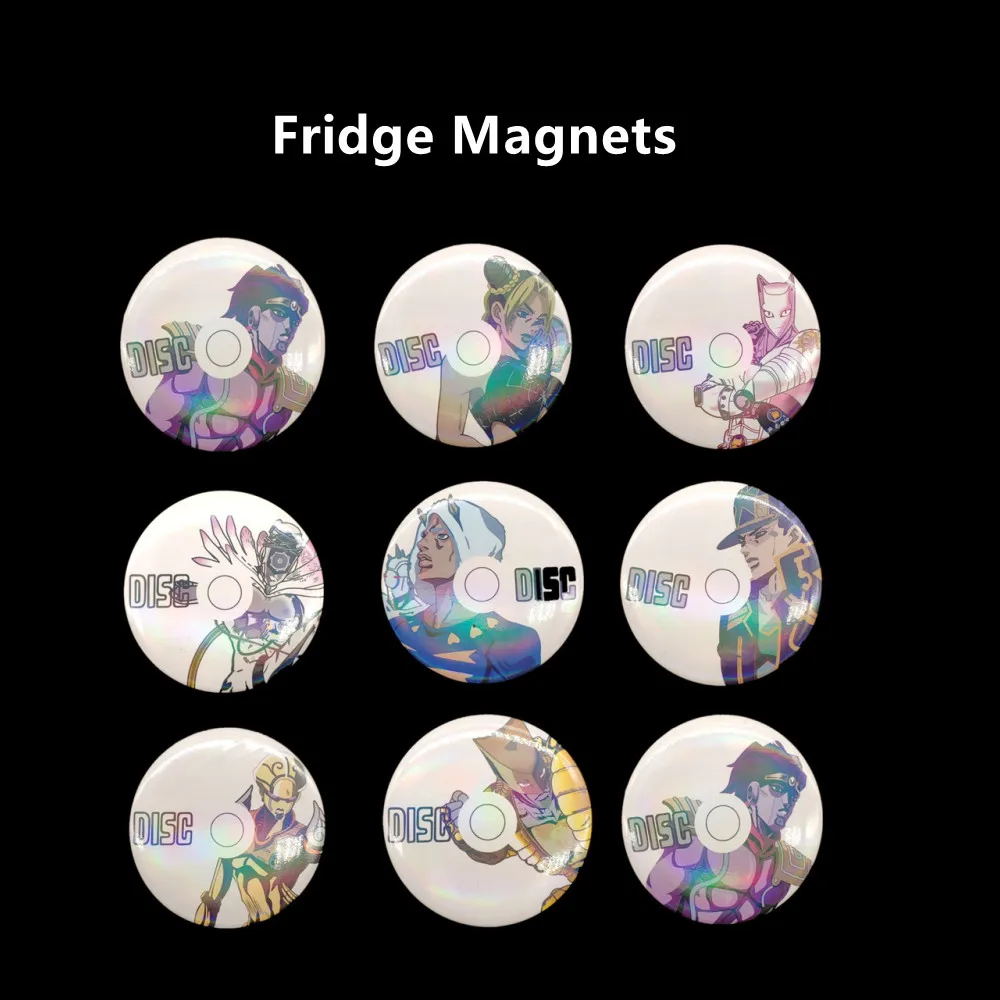 JoJos Bizarre Adventure Fridge Magnets Anime Refrigerator Magnetic JoJo Bizzarre Adventure Metal Whiteboard Gadget Home Decor
JoJos Bizarre Adventure Fridge Magnets Anime Refrigerator Magnetic JoJo Bizzarre Adventure Metal Whiteboard Gadget Home Decor