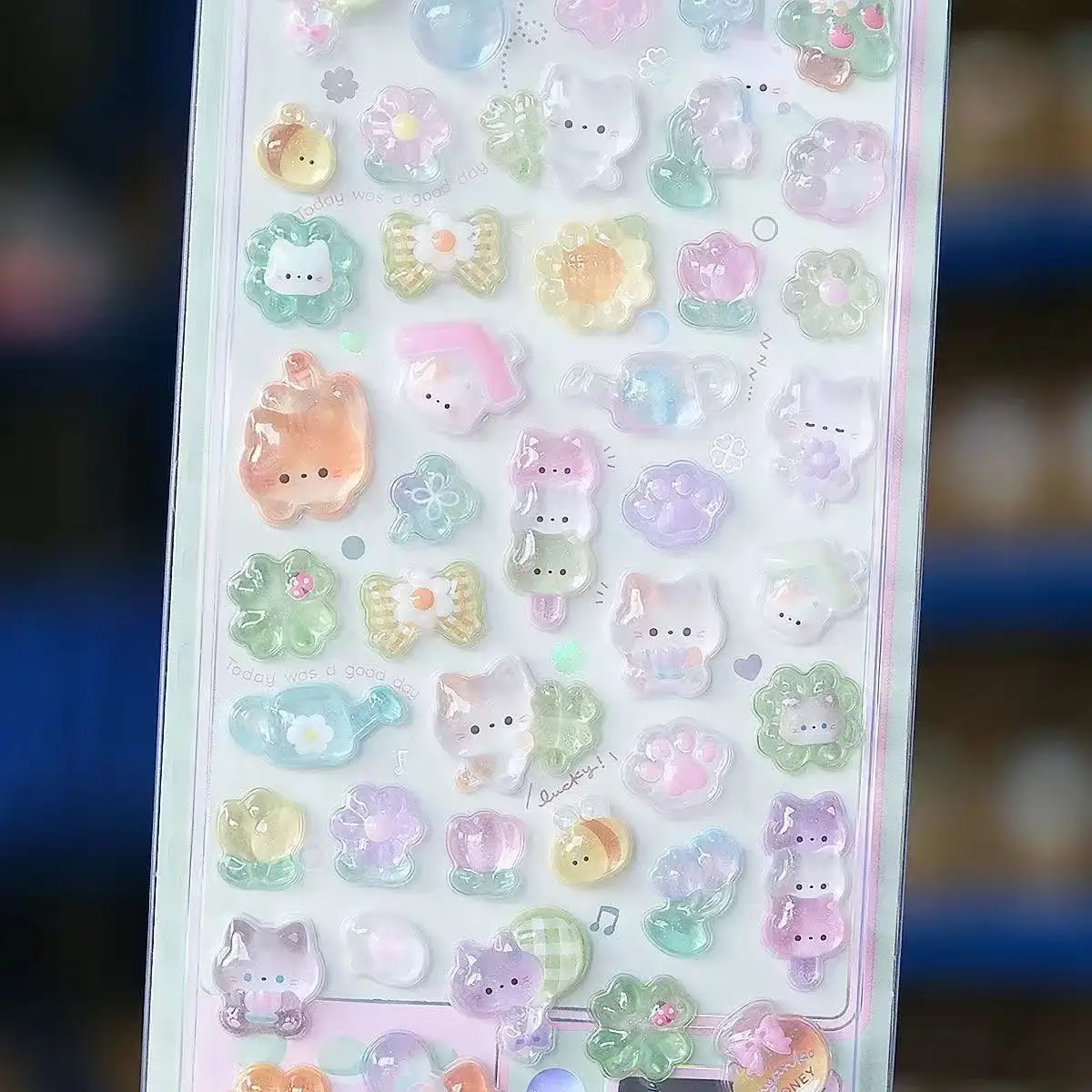 Набор наклеек BONBON DROP 3D Kawaii для детей 50 шт.
Набор наклеек BONBON DROP 3D Kawaii для детей 50 шт.