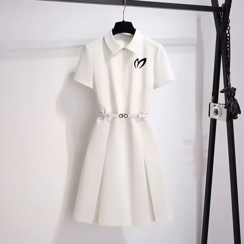 Women's Malbon Golf Logo Dress 2023 New Casual Fashion Thin Shirt Dress Women's Summer New Golf Dress
Women's Malbon Golf Logo Dress 2023 New Casual Fashion Thin Shirt Dress Women's Summer New Golf Dress
