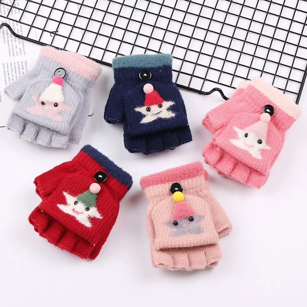 Детские зимние вязаные перчатки-трансформеры, Рождественские теплые мягкие варежки с подкладкой и изображением звезд из мультфильмов, без ...
Детские зимние вязаные перчатки-трансформеры, Рождественские теплые мягкие варежки с подкладкой и изображением звезд из мультфильмов, без ...