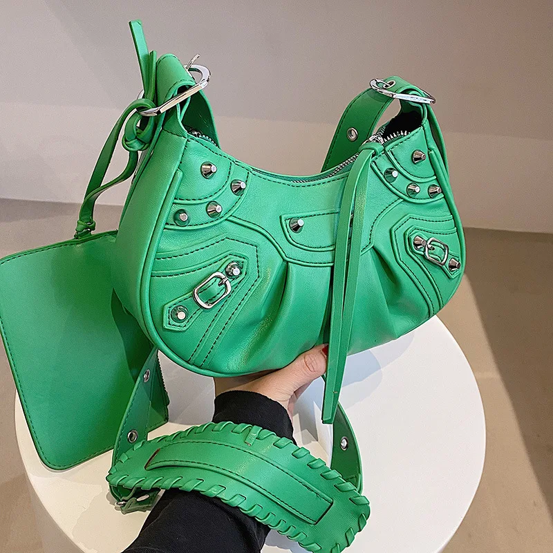 Fashion Women Messenger Bag Personality Trend Simple Shoulder Bag Luxury Designer Large Capacity Texture Western Style Handbags
Fashion Women Messenger Bag Personality Trend Simple Shoulder Bag Luxury Designer Large Capacity Texture Western Style Handbags