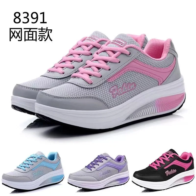 New Thick Soled Women's Casual Shoes Breathable Mesh Sloping Sole Shoes Lightweight Sports Shoes Niche Tenis Femino Shoes
New Thick Soled Women's Casual Shoes Breathable Mesh Sloping Sole Shoes Lightweight Sports Shoes Niche Tenis Femino Shoes