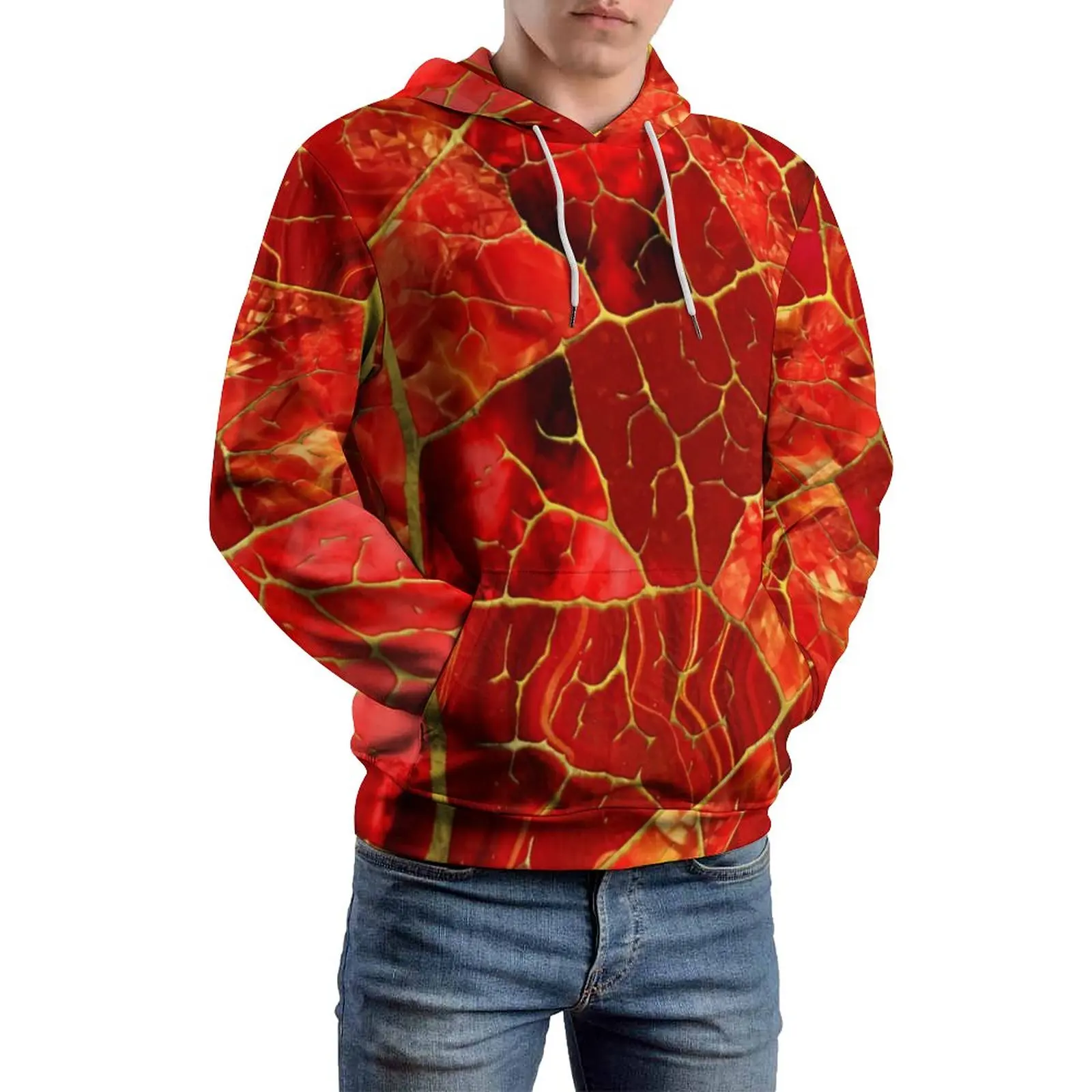 Красные мраморные повседневные толстовки для мужчин с абстрактным принтом листьев, трендовые дизайнерские толстовки с капюшоном, зимние с... 
Красные мраморные повседневные толстовки для мужчин с абстрактным принтом листьев, трендовые дизайнерские толстовки с капюшоном, зимние с...