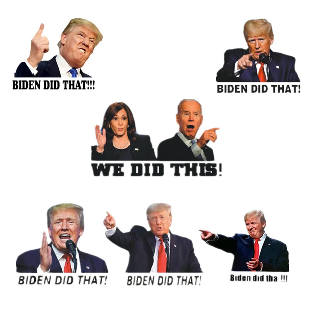 50Pcs Joe Biden I Did That Vinyl Sticker Waterproof Decal Humor 5cm Funny Sticker DIY Car Body Wheel Wall Laptop Phone Case
50Pcs Joe Biden I Did That Vinyl Sticker Waterproof Decal Humor 5cm Funny Sticker DIY Car Body Wheel Wall Laptop Phone Case