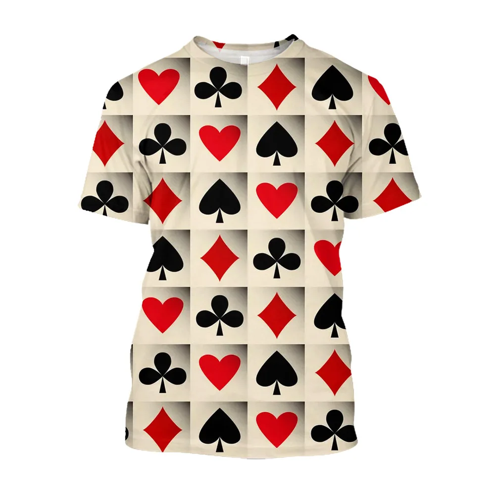 Jumeast 3D Playing Poker Card Game Printed Aesthetic T-shirts For Men Funny Tee Shirt Streetwear YK2 Drip Youth Clothes T-shirty
Jumeast 3D Playing Poker Card Game Printed Aesthetic T-shirts For Men Funny Tee Shirt Streetwear YK2 Drip Youth Clothes T-shirty