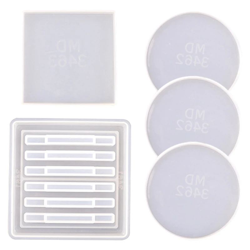 Coaster Resin Moulds, 7Pcs Silicone Coaster Storage Box Mould, Epoxy Resin Moulds For Resin, Cups Mats, Home Decoration
Coaster Resin Moulds, 7Pcs Silicone Coaster Storage Box Mould, Epoxy Resin Moulds For Resin, Cups Mats, Home Decoration