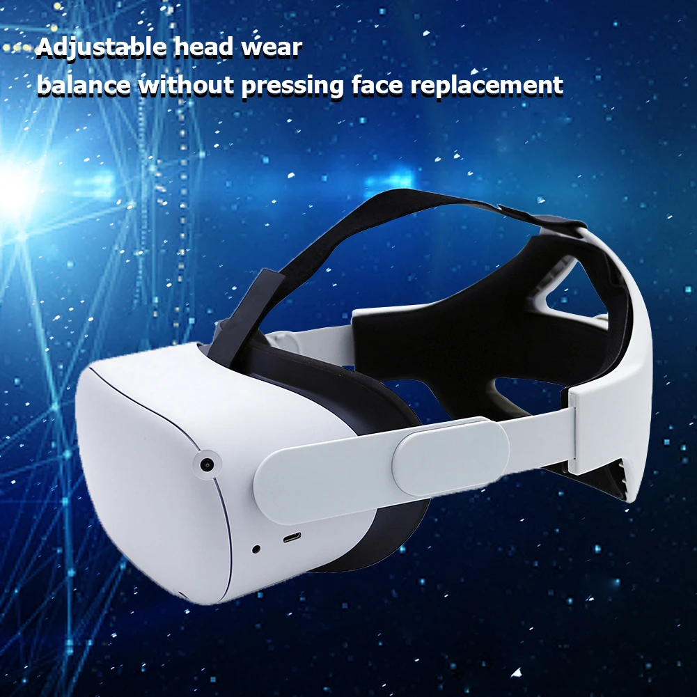 Adjustable Headband with Foam Head Pad Fixing Strap Leather Foam Cushion Belt for Oculus Quest 2 VR Headset Accessories
Adjustable Headband with Foam Head Pad Fixing Strap Leather Foam Cushion Belt for Oculus Quest 2 VR Headset Accessories