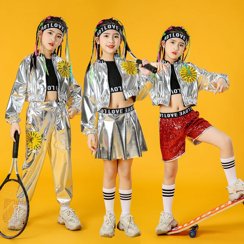 2022 Yykatele Girl Jazz Dance Costumes for Girls Children Stage Dance Clothes Exposed Navel Tide Kid Hip hop Sequin Dance Suit
2022 Yykatele Girl Jazz Dance Costumes for Girls Children Stage Dance Clothes Exposed Navel Tide Kid Hip hop Sequin Dance Suit