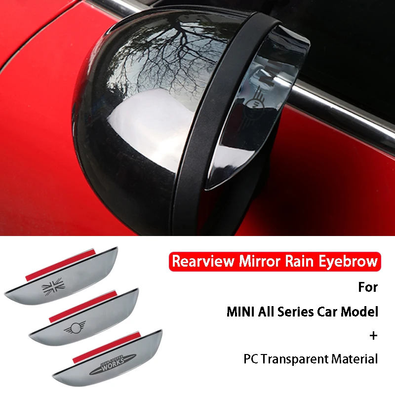 2Pcs Car Rearview Mirror Rain Eyebrow Decorative Sticker For BMW MINI Cooper F54 F55 F56 F57 F60 Coutryman R55 R60 Car Styling
2Pcs Car Rearview Mirror Rain Eyebrow Decorative Sticker For BMW MINI Cooper F54 F55 F56 F57 F60 Coutryman R55 R60 Car Styling