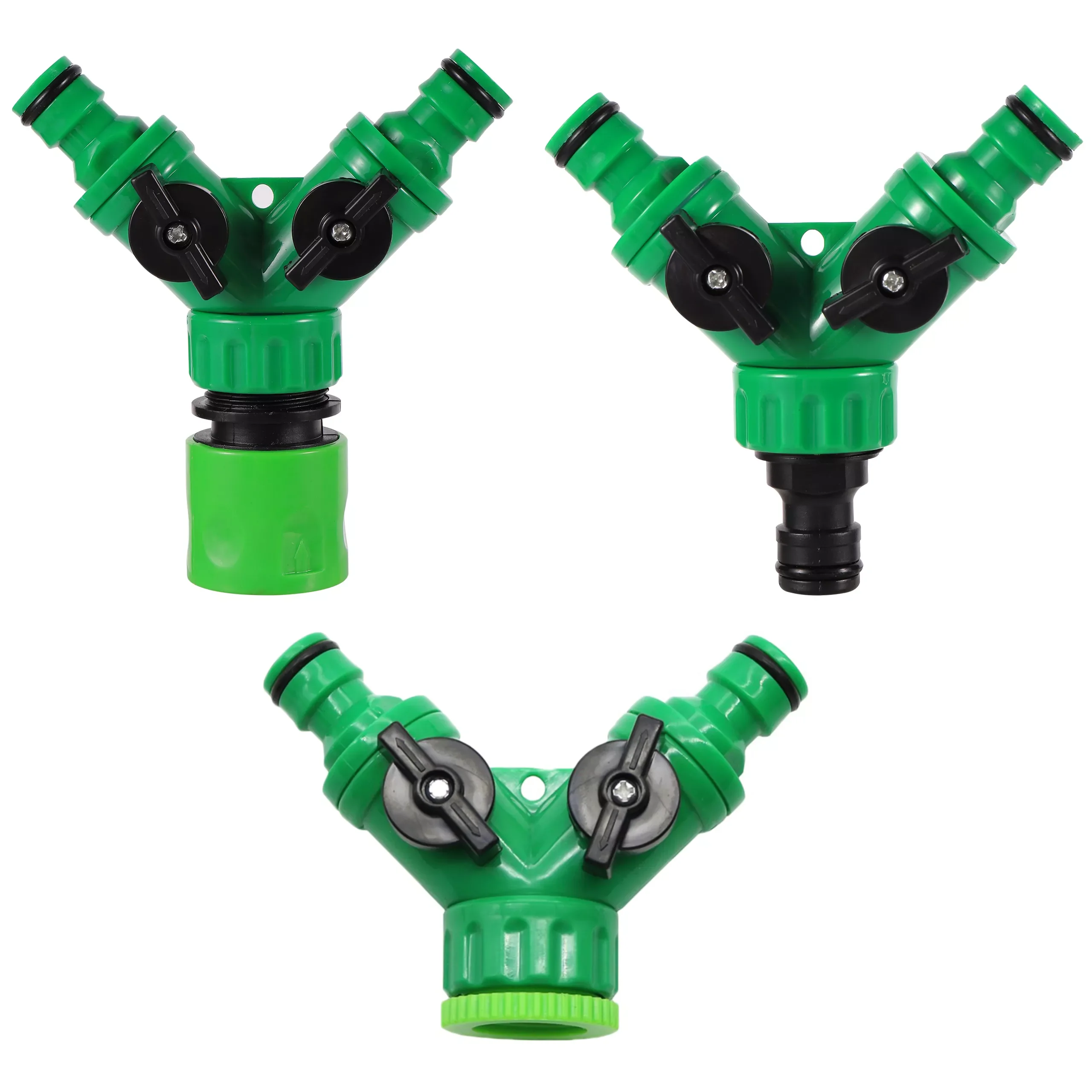2-Way Garden Tap Water Splitter 1/2" 3/4" Female Thread Garden Hose Y Type Watering Adjustable Switch Water Controller Valve
2-Way Garden Tap Water Splitter 1/2" 3/4" Female Thread Garden Hose Y Type Watering Adjustable Switch Water Controller Valve