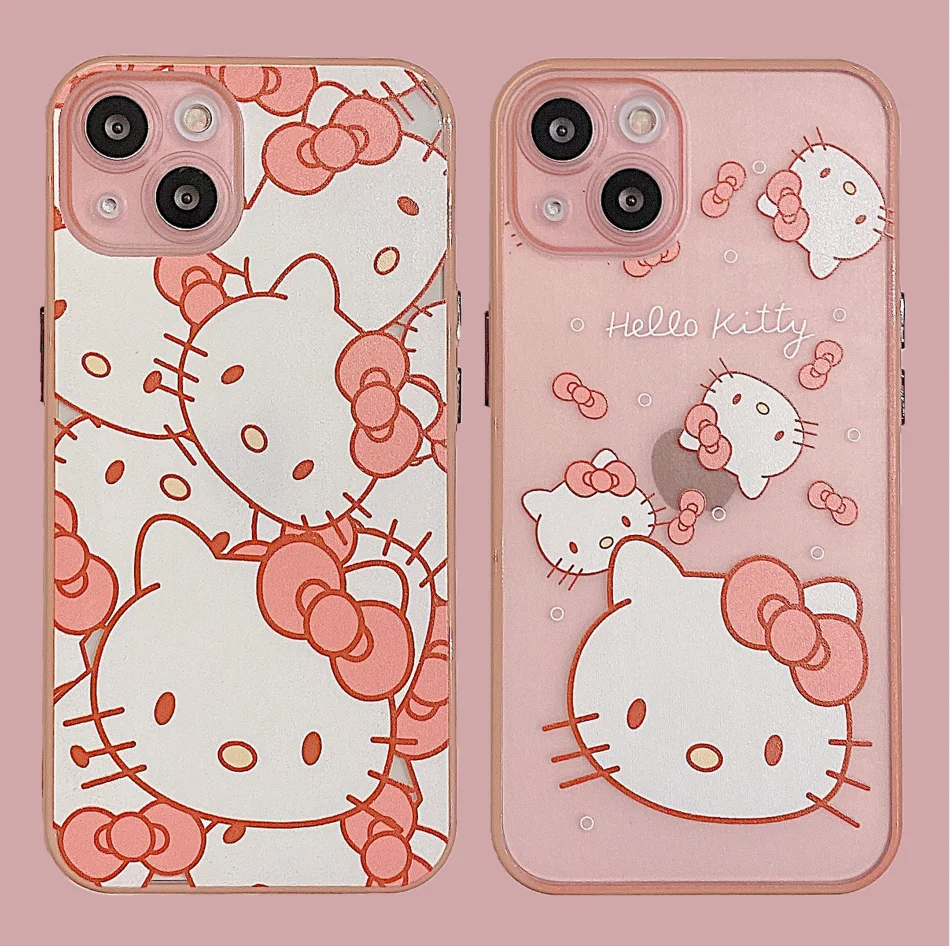 holle kitty Phone Case For iphone 13 Pro Max 12 11 XS X XR 7 8 plus Transparent full protection Cover
holle kitty Phone Case For iphone 13 Pro Max 12 11 XS X XR 7 8 plus Transparent full protection Cover