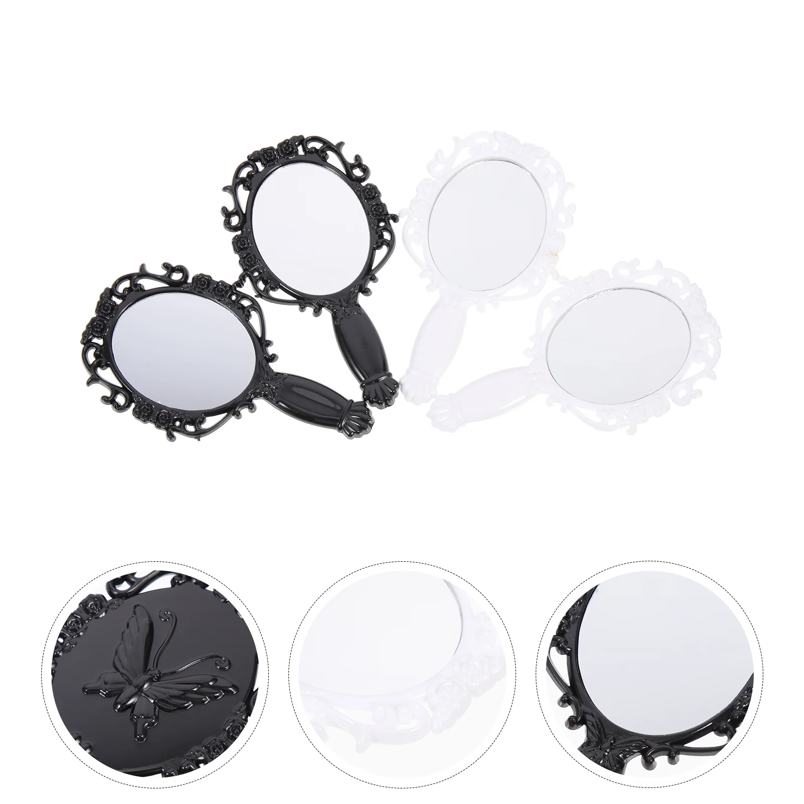 Mirror Makeup Travel Handheld Hand Compactwith Handle Outdoor Retro Foldable Purse Foldingportable Female Forpocket Women
Mirror Makeup Travel Handheld Hand Compactwith Handle Outdoor Retro Foldable Purse Foldingportable Female Forpocket Women