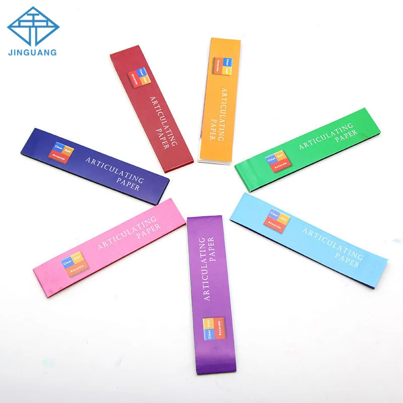 5 X 10 Books/Box 0.03mm 0.1mm Section Dental Articulating Paper Strips Single-sided Bite Paper Teeth Whitening Dentist Tools
5 X 10 Books/Box 0.03mm 0.1mm Section Dental Articulating Paper Strips Single-sided Bite Paper Teeth Whitening Dentist Tools