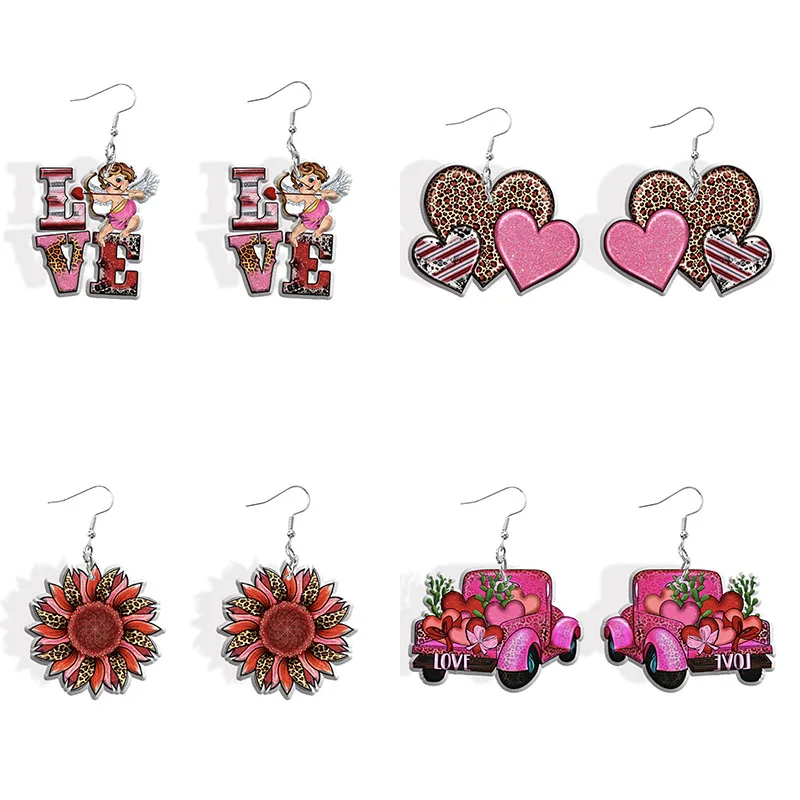 Christmas Love Car Acrylic Charm Hook Earrings For Women Piercing Ear Drop Dangle Stainless Steel Jewelry M1138
Christmas Love Car Acrylic Charm Hook Earrings For Women Piercing Ear Drop Dangle Stainless Steel Jewelry M1138