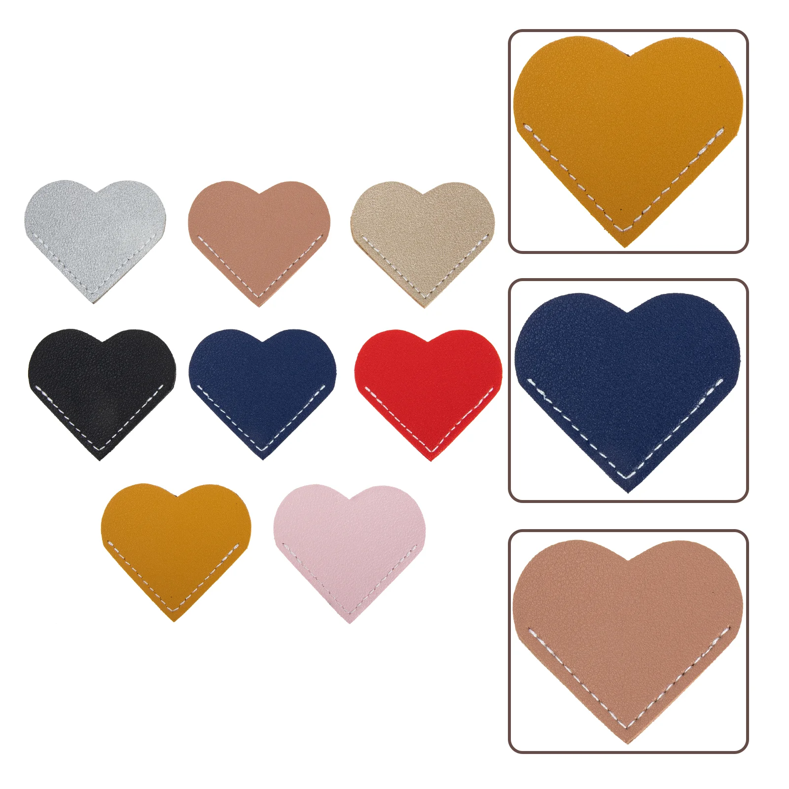 8Pcs Adorable Heart Shaped Bookmarks Page Corners Lovely Photo Corners Book Corner Sleeves
8Pcs Adorable Heart Shaped Bookmarks Page Corners Lovely Photo Corners Book Corner Sleeves