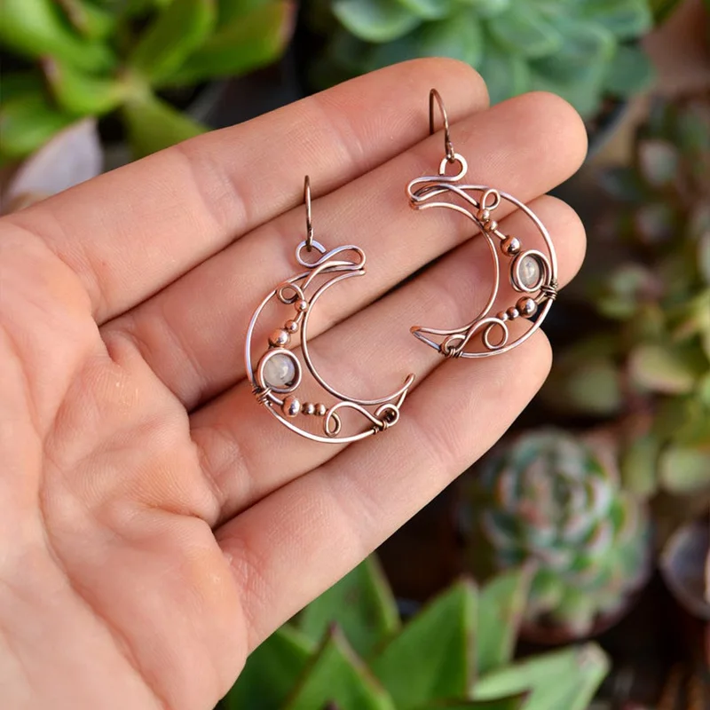 Bohemia Sun And Moon Earrings Gold Color Crystal Drop Earrings Women Female Boho 2022 Fashion Jewelry Gift for her
Bohemia Sun And Moon Earrings Gold Color Crystal Drop Earrings Women Female Boho 2022 Fashion Jewelry Gift for her
