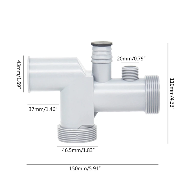 M2EE Flexible Sink Drain Pipe with Adapter Expandable Tubular Drain Tubing Pipe for Kitchen Sink Drain & Garbage Disposal
M2EE Flexible Sink Drain Pipe with Adapter Expandable Tubular Drain Tubing Pipe for Kitchen Sink Drain & Garbage Disposal