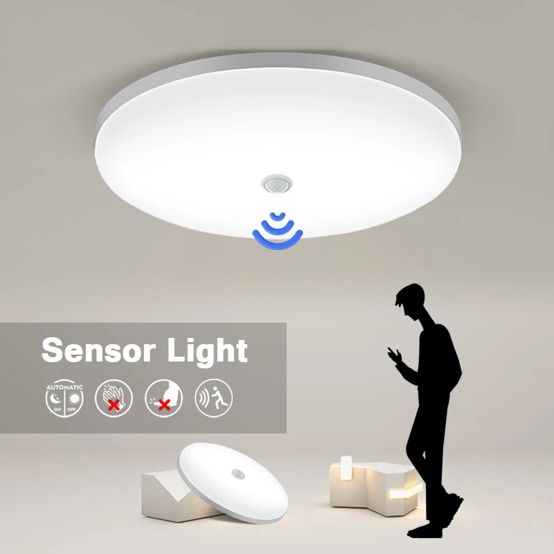 Led PIR Smart Motion Sensor Ceiling Lights AC85-265V Panel Light for Living Room Garage Staircase Corridor Energy Saving Lamps
Led PIR Smart Motion Sensor Ceiling Lights AC85-265V Panel Light for Living Room Garage Staircase Corridor Energy Saving Lamps