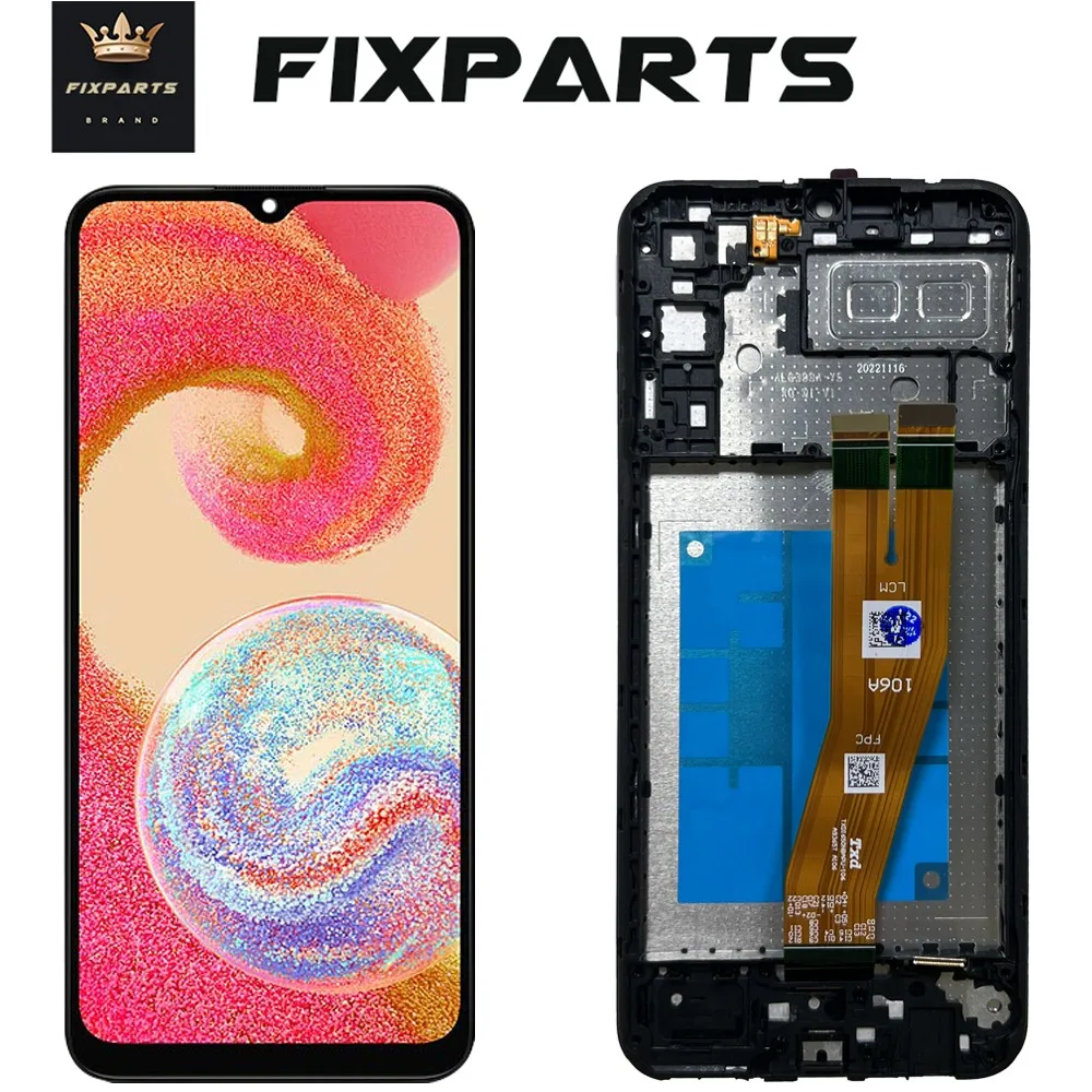 6.5'' For Samsung Galaxy A04e LCD Display Touch Screen Digitizer Assembly Replacement Parts For Samsung A042F A042M LCD Screen
6.5'' For Samsung Galaxy A04e LCD Display Touch Screen Digitizer Assembly Replacement Parts For Samsung A042F A042M LCD Screen