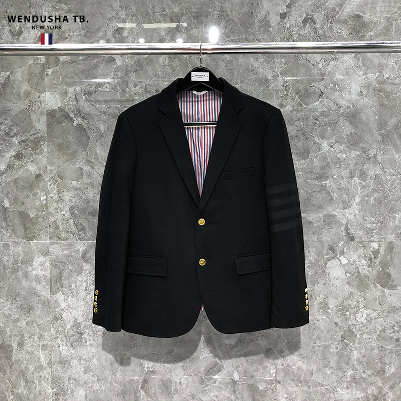 Autumn and Winter TB Wool Tweed Small Suit Men's Korean Version Trendy Handsome Casual Tweed Suit Jacket Woolen Coat Tide
Autumn and Winter TB Wool Tweed Small Suit Men's Korean Version Trendy Handsome Casual Tweed Suit Jacket Woolen Coat Tide