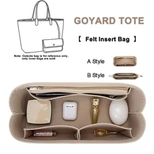 EverToner Felt Insert Bag Organizer, Handbag & Tote Bag, Perfect for Brand Womens Handbags For Goyard LV Neverfull And More