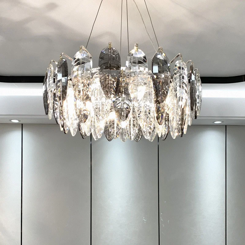 Pendant Lights Living Room Luxury K9 Crystal Led Led Luminarias Lustre Gold Metal Lamp Luxury Modern Hanging Fixture Chandeliers
Pendant Lights Living Room Luxury K9 Crystal Led Led Luminarias Lustre Gold Metal Lamp Luxury Modern Hanging Fixture Chandeliers