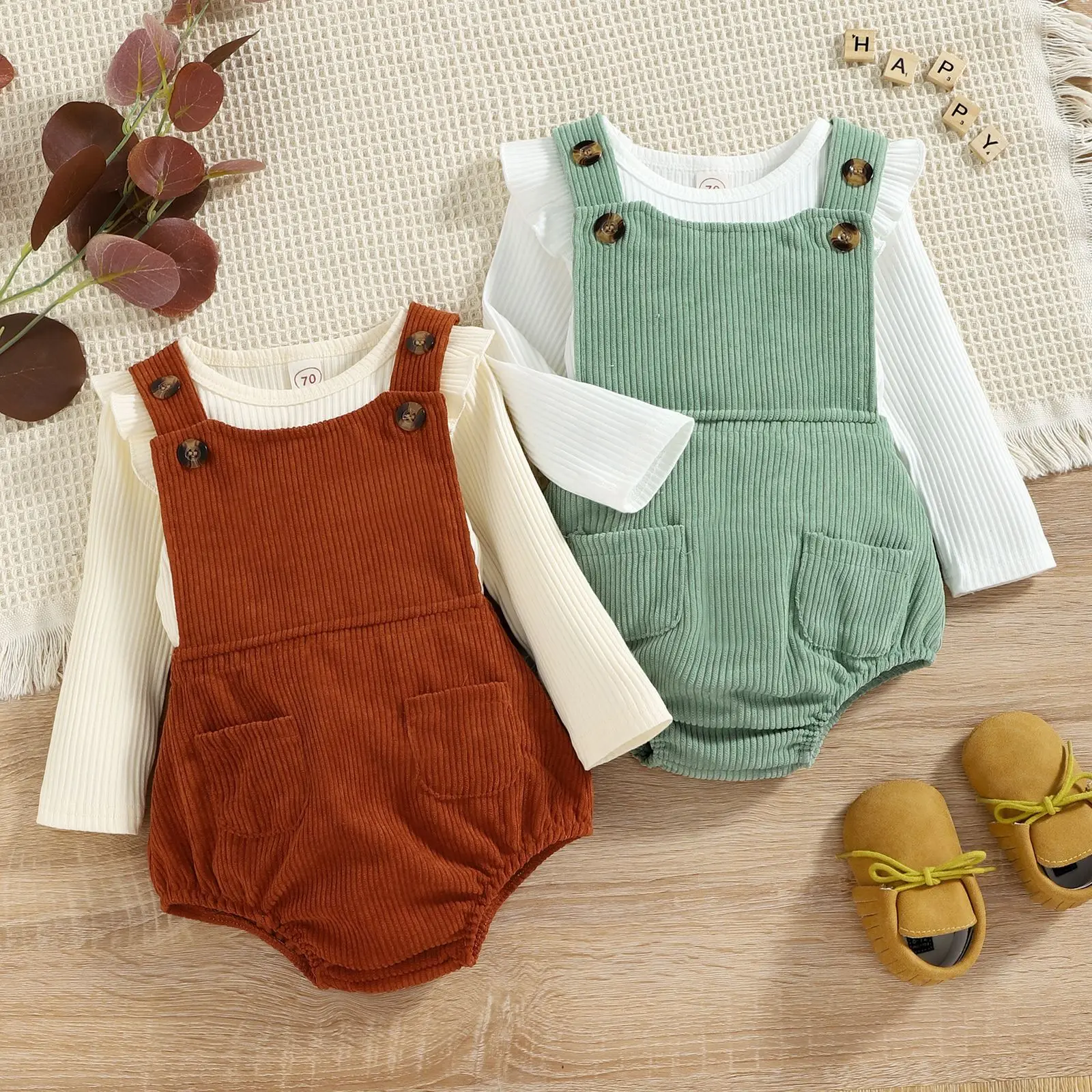 0-24M Newborn Infant Baby Boys Clothes Set Short Sleeve T-shirt Overalls Corduroy Shorts Outfits Summer Costumes
0-24M Newborn Infant Baby Boys Clothes Set Short Sleeve T-shirt Overalls Corduroy Shorts Outfits Summer Costumes