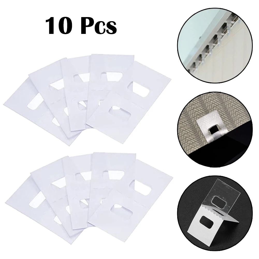 10pcs Blind Repair Tabs Vertical Transparent For Any Color Blind Set Vertical Blind Vane Saver Fix Broken Blinds Without Tool
10pcs Blind Repair Tabs Vertical Transparent For Any Color Blind Set Vertical Blind Vane Saver Fix Broken Blinds Without Tool