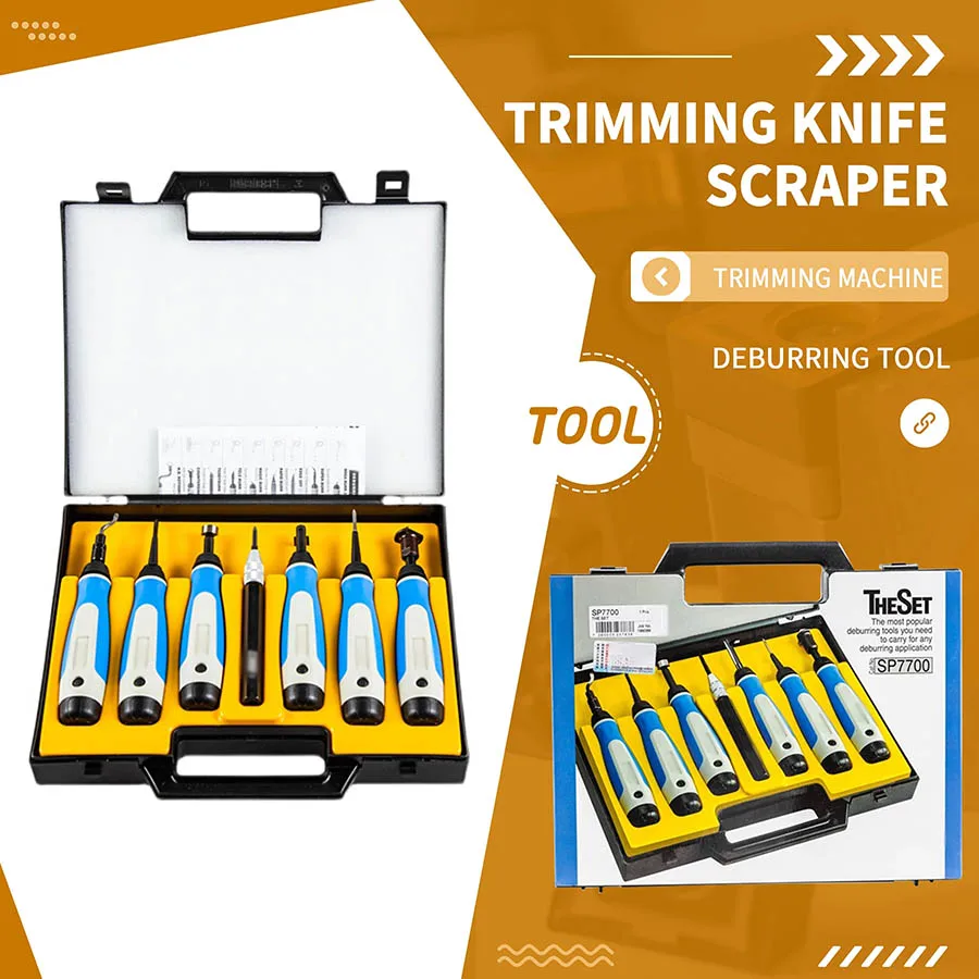 Multifunctional Deburring Set SP7700 Straight Edge Flat Plate Trimming Scraper Contains NG3003 3710 3300 3200 NG3700 3100 SC8000
Multifunctional Deburring Set SP7700 Straight Edge Flat Plate Trimming Scraper Contains NG3003 3710 3300 3200 NG3700 3100 SC8000