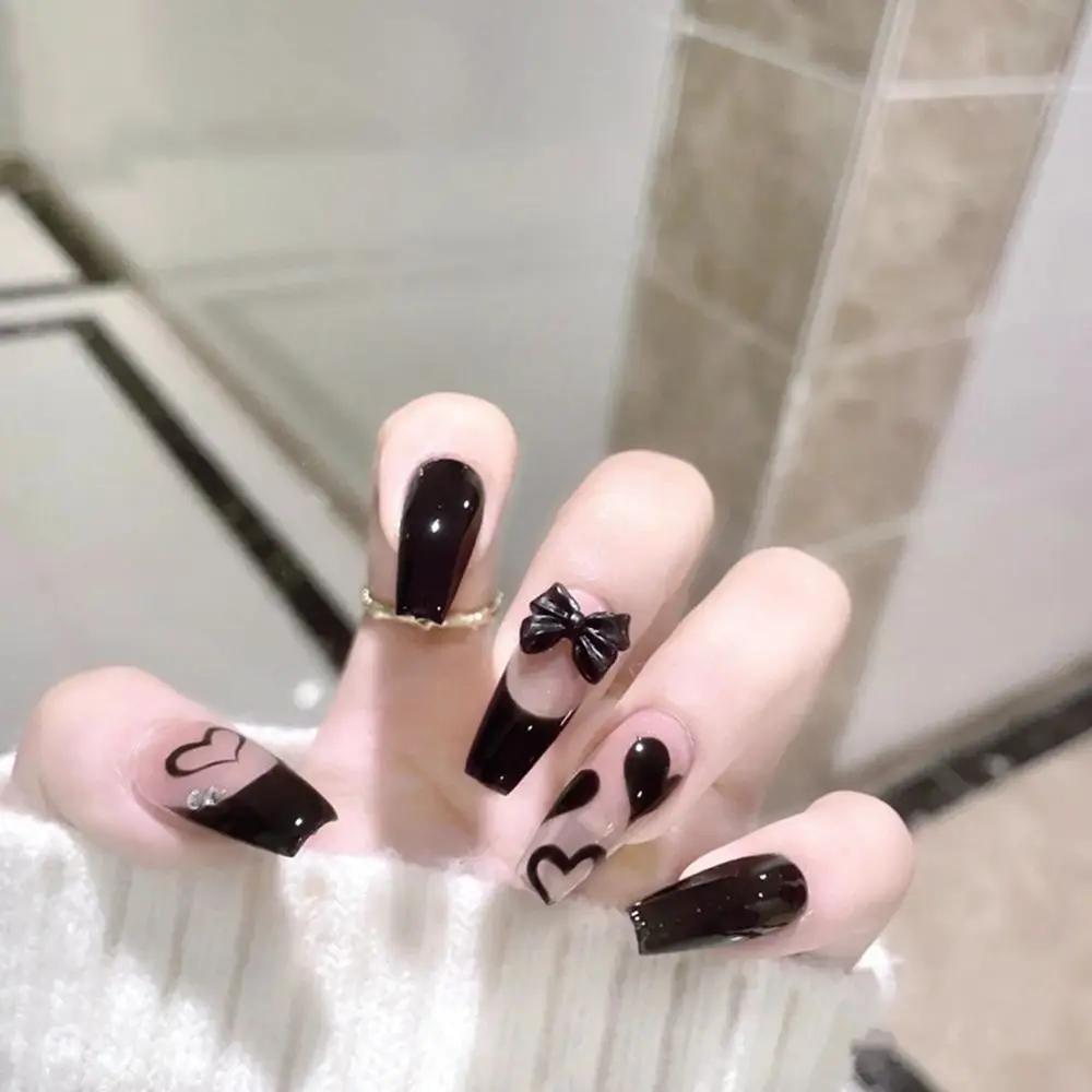 24pcs/Box Ballerina Artificial Detachable Full Cover Coffin False Nails Wearable Glitter Fake Nails Nail Tips
24pcs/Box Ballerina Artificial Detachable Full Cover Coffin False Nails Wearable Glitter Fake Nails Nail Tips