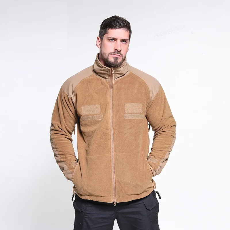 2022 New Autumn and Winter Spot Men's Stand Collar Fleece Jacket Velcro Outdoor Sports Tactics Thickened Warm Clothing
2022 New Autumn and Winter Spot Men's Stand Collar Fleece Jacket Velcro Outdoor Sports Tactics Thickened Warm Clothing