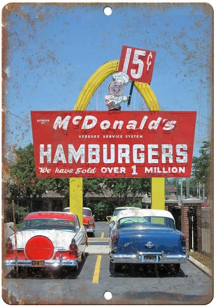 Metal Tin Sign Indoor Outdoor Metal Posters Wall Decoration Hamburger Sign Vintage 8x12 Inch Tin Sign for Kitchen Bar Pub Club
Metal Tin Sign Indoor Outdoor Metal Posters Wall Decoration Hamburger Sign Vintage 8x12 Inch Tin Sign for Kitchen Bar Pub Club
