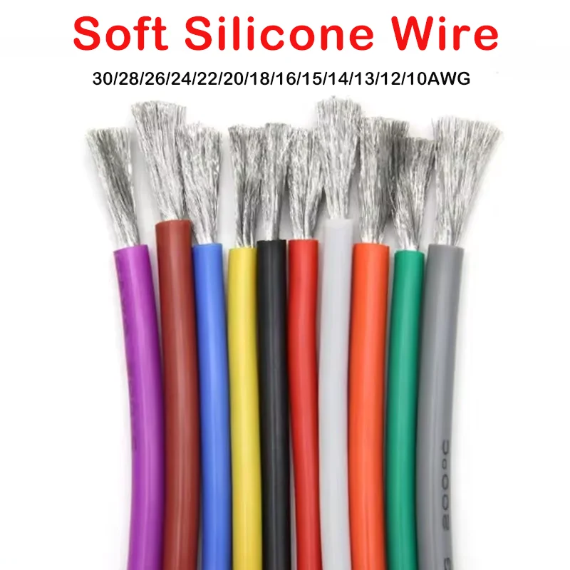 Термостойкий гибкий медный провод 30-10 AWG
Термостойкий гибкий медный провод 30-10 AWG