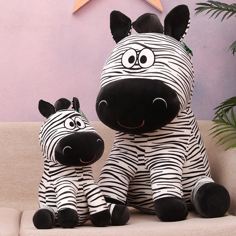 Soft Stuffed Plush Animal Pillow Realistic Zebra for Children's Birthday Gift Zebra Doll Kids Stuffed Plush Gift for Boys Girls
Soft Stuffed Plush Animal Pillow Realistic Zebra for Children's Birthday Gift Zebra Doll Kids Stuffed Plush Gift for Boys Girls