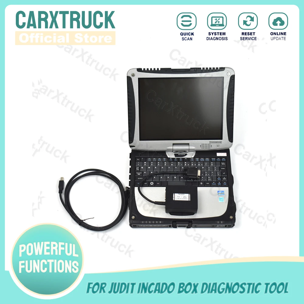 Диагностический сканер для вилочного погрузчика JUDIT 4 Jungheinrich с ноутбуком CF19
Диагностический сканер для вилочного погрузчика JUDIT 4 Jungheinrich с ноутбуком CF19