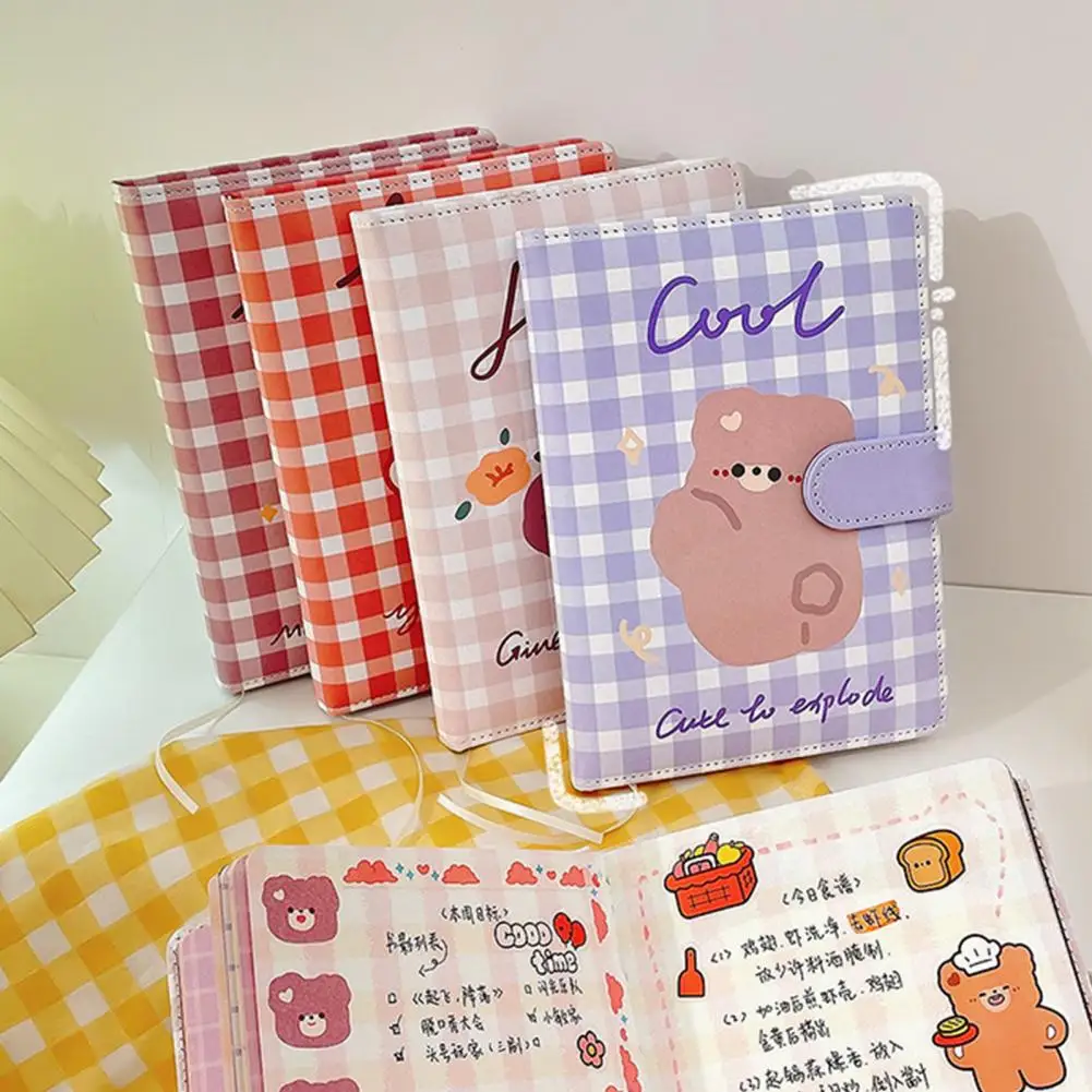 Record Long Lasting Cute Cartoon Bear Cover Journal Schedule Book School Stationery
Record Long Lasting Cute Cartoon Bear Cover Journal Schedule Book School Stationery