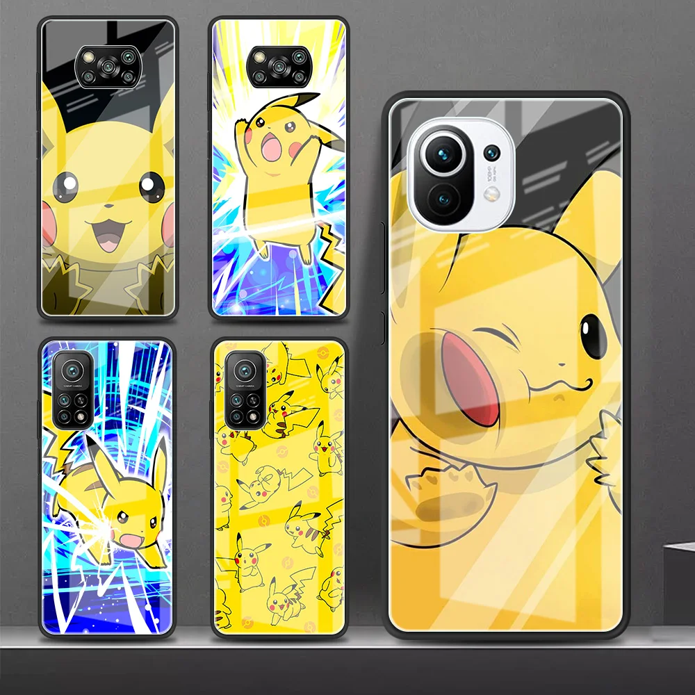 Pokemon Cute Glass Case For Xiaomi Poco X3 NFC 11 Lite 11T F3 M3 For Redmi Note 11 10 9 8 Pro 10S 9S 9A 9C Phone Cover
Pokemon Cute Glass Case For Xiaomi Poco X3 NFC 11 Lite 11T F3 M3 For Redmi Note 11 10 9 8 Pro 10S 9S 9A 9C Phone Cover