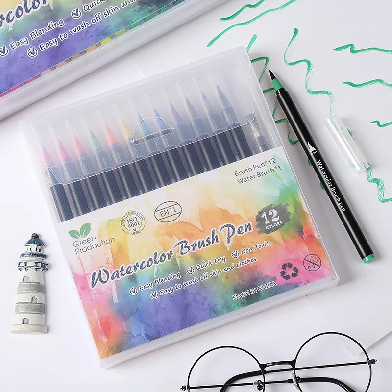 Набор кистей для акварели, 12, 24, 48 цветов, моющиеся для школьников, дизайнеров, школьных рисунков, эскизов, товары для рукоделия
Набор кистей для акварели, 12, 24, 48 цветов, моющиеся для школьников, дизайнеров, школьных рисунков, эскизов, товары для рукоделия