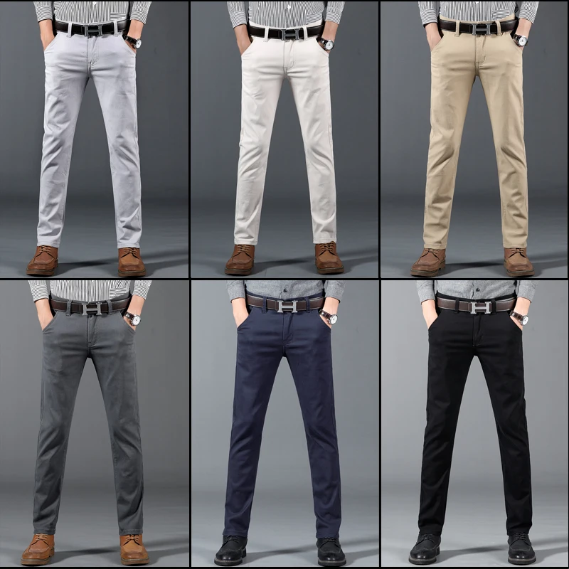 Men Casual Pants Formal Social Streetwear Pencil Trouser For Men's Business Office Workers Wedding Straight Suit Pants Hot Sale
Men Casual Pants Formal Social Streetwear Pencil Trouser For Men's Business Office Workers Wedding Straight Suit Pants Hot Sale