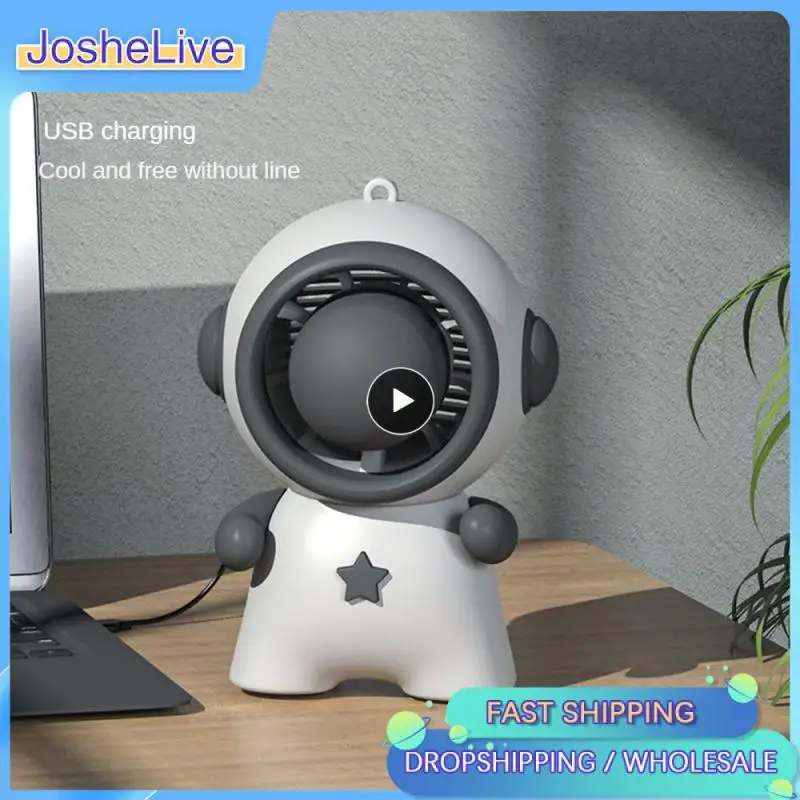 Portable Air Cooler Creative Mute Charging Adjustable Wind Speed Usb Mini Handheld Fan Spaceman Shaped Fan Outdoor
Portable Air Cooler Creative Mute Charging Adjustable Wind Speed Usb Mini Handheld Fan Spaceman Shaped Fan Outdoor