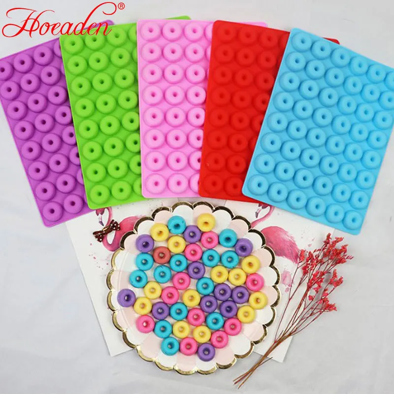 48-Cavity Fancy Doughnut Chocolate Pan Silicone Mold Baking Mould Tool Reusable Food Grade Silicone Molds
48-Cavity Fancy Doughnut Chocolate Pan Silicone Mold Baking Mould Tool Reusable Food Grade Silicone Molds